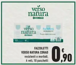 Conad FAZZOLETTI VERSO NATURA CONAD offerta
