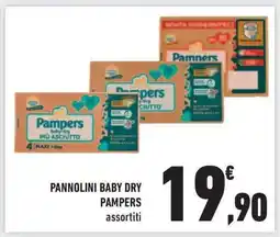 Conad Pannolini Baby Dry Pampers offerta