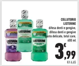 Conad Collutorio Listerine offerta