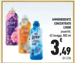 Conad Ammorbidente Concentrato Lenor offerta