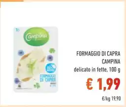 Conad FORMAGGIO DI CAPRA CAMPINA offerta