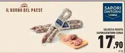 Conad Salsiccia Passita Sapori & Dintorni Conad offerta