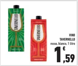 Conad Vino Tavernello offerta