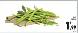 Conad Fave Fresche offerta