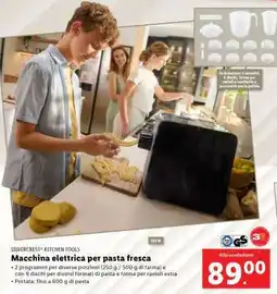 Lidl Macchina elettrica per pasta fresca offerta