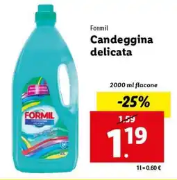 Lidl Formil Candeggina delicata offerta