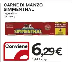 Coop Carne di Manzo Simmenthal offerta