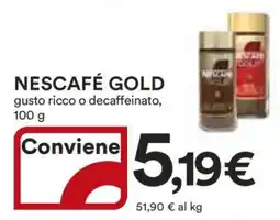 Coop Nescafé Gold offerta