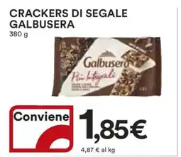 Coop CRACKERS DI SEGALE GALBUSERA offerta