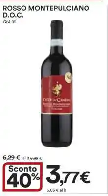 Coop ROSSO MONTEPULCIANO D.O.C offerta