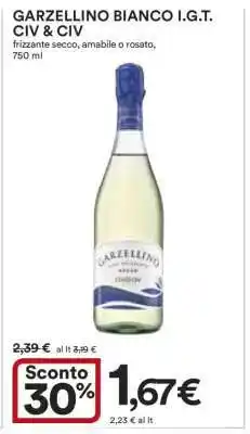 Coop GARZELLINO BIANCO I.G.T. CIV & CIV offerta