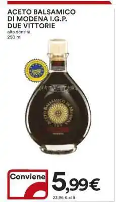 Coop Aceto Balsamico di Modena I.G.P. Due Vittorie offerta