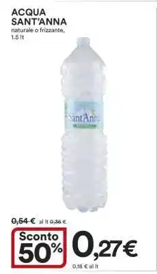 Coop ACQUA SANT'ANNA offerta