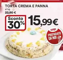 Coop TORTA CREMA E PANNA offerta