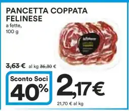 Coop PANCETTA COPPATA FELINESE offerta