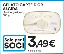 Coop Gelato Carte D'Or Algida offerta