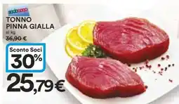 Coop TONNO PINNA GIALLA offerta