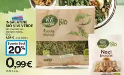Coop INSALATINE BIO VIVI VERDE offerta