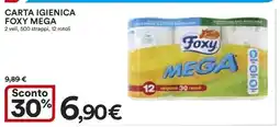 Coop Carta Igienica Foxy Mega offerta