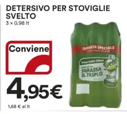 Coop Detersivo per stoviglie Svelto offerta