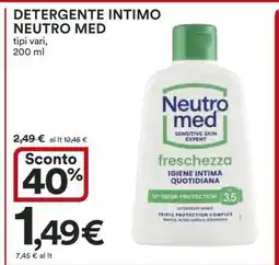 Coop DETERGENTE INTIMO NEUTRO MED offerta