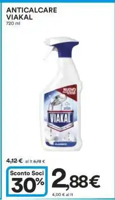 Coop ANTICALCARE VIAKAL offerta