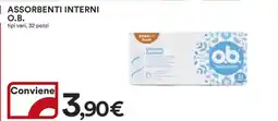 Coop ASSORBENTI INTERNI O.B offerta