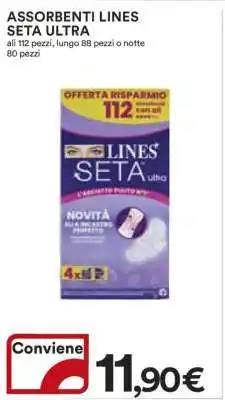Coop Assorbenti Lines Seta Ultra offerta