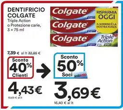 Coop DENTIFRICIO COLGATE offerta