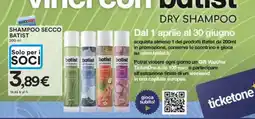 Coop SHAMPOO SECCO BATIST offerta