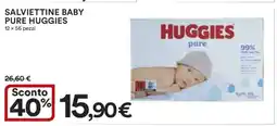 Coop Salviettine Baby Pure Huggies offerta
