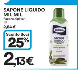 Coop SAPONE LIQUIDO MIL MIL offerta