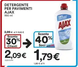Coop Detergente per pavimenti Ajax offerta