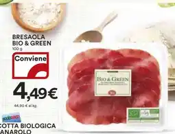 Coop BRESAOLA BIO & GREEN offerta