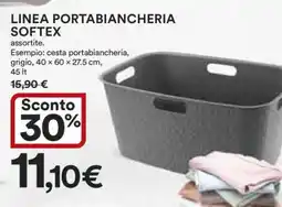 Coop LINEA PORTABIANCHERIA SOFTEX offerta