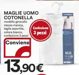Coop MAGLIE UOMO COTONELLA offerta