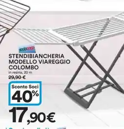 Coop STENDIBIANCHERIA MODELLO VIAREGGIO COLOMBO offerta