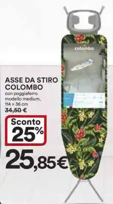 Coop ASSE DA STIRO COLOMBO offerta