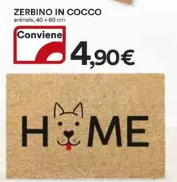 Coop ZERBINO IN COCCO offerta