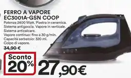 Coop FERRO A VAPORE EC3001A-GSN COOP offerta
