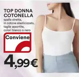 Coop TOP DONNA COTONELLA offerta
