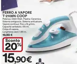 Coop FERRO A VAPORE T-2108N COOP offerta