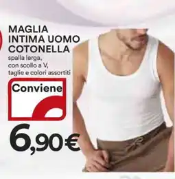 Coop MAGLIA INTIMA UOMO COTONELLA offerta