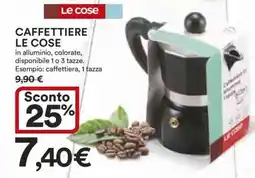 Coop CAFFETTIERE LE COSE offerta