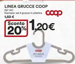 Coop LINEA GRUCCE COOP offerta