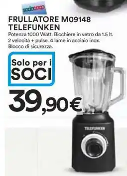 Coop FRULLATORE M09148 TELEFUNKEN offerta