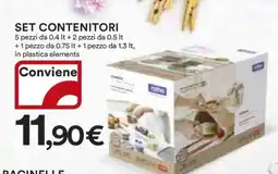 Coop Set Contenitori offerta