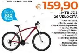Todis Mtb 27,5 26 velocità offerta