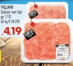 Despar VILLANI Salumi vari tipi offerta