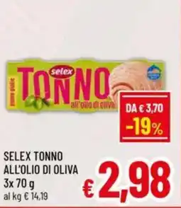 A&O Selex tonno all'olio di oliva offerta